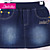  mignon jupe en denim perles