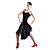  vestido de poliéster mulheres de dança latin / moderno