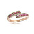  Chic Austria Crystal Ring In Rose Gold Plated Alloy (More Colors)