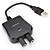  Universal USB Microphone Kit for Wii, Xbox 360, PS3 and PC (2-Pack, Black)