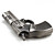  32GB Gun Revolver Style USB Flash Drive (Silver)