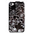  Cool Skull Pattern Bumper and Case for iPhone 4 and 4S (Black)