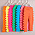  Dinosaur Triangle Candy Color Leggings