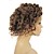  Full Lace 8 Inch 100% Human Hair Curly Hair Wig