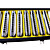 Huang - (103Y) Silver Deluxe Hamonica 12 Keys Pack/10 Holes/20 Tones