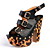  ZIVANA - Sandalias Tacón Anchos Cuero Artificial