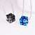  rustfrit stål "kærlighed" magic cube halskæde (flere farver)