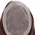  100% Indian Remy Hair 8 by 7 Inches Mono Top Silky Straight Men's Toupee Multiple Colors Available