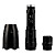  CREE Q5 3-Modus 260 Lumen 18650 3800mAh helles Licht Taschenlampe (schwarz)