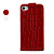  pelle di coccodrillo in ritardo pu custodia in pelle per iPhone 4 e (colori assortiti) 4s