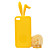  Ear Rabbit Exquisite Back Cover for iPhone4(Yellow)
