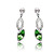  925 Sterling Silver Square Cut Rhinestone Earrings (More Colors)