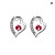  Sweet Heart Pattern Earrings