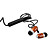 Kanen ip-309 In-Ear Earphone + Microphone + Volume Control - Black (3.5mm Jack / 120cm-Cable)
