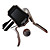  alice ae7dsl-ac guitar capo / tuner / henter klip til akustisk / klassisk