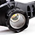  3-modo de zoom cree q5 led farol e 18650 da bateria e carregador (280lm)