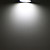  3.5W 5730 SMD 6-LED 300LM White Ceiling Spot Light Bulb (Sanded, Frosted Glass Cover)