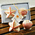  rivestimento in ceramica e sale e pepe stelle matrimonio agitatori favore (set di 2)