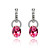  Simple Love Austrian Crystal In Real Platinum Plated Ladies' Earrings (More Colors)