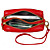  Ladies' Double Zipper Leather Wristlet