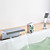  Contemporary Waterfall Tub Faucet with Hand Shower (Chrome Finish)