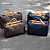  generiske menn grid reiseveske (40cm * 17cm * 25cm)