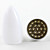  E14 1W 150LM 2800-3500K Warm White Light LED Candle Bulb (220-240V)