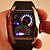  Men's Aviation Rubber Digital LED Wrist Watch with Box (Black)