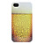  las burbujas de la cerveza caso patrón difícil para iPhone 4 y 4S (amarillo)