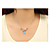  Austrian Crystal With Real Platinum Plated  Anti-Allergy Ladies Necklace Spring Overflowing (More Colors)