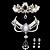  Luxurious Alloy Elegant Rhinestone Wedding Jewelry Set Including Tiara,Necklace,Earrings