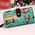  Long Buckle Pattern Wallet