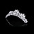  Rainbow-Shaped Cubic Zirconia And Rhinestone Bridal Tiara