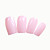  spröde Stil Nail Art Tips mit Kleber (24X)