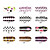 dot patroon 14 tips nail art stickers