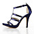  Satin Stiletto Heel Sandals Party / Evening Shoes With Rhinestone
