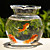  Mini Golden Fish Bowl