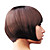  Capless Short Brown Curly Hair Wig
