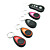  1 transmissor e 4 receptores localizador fácil sem fio chave e anti-lost buscador