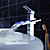  strooi ® door lightinthebox - kleur veranderende geleid waterval badkamer wastafel kraan (hoog)