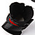  Protective Leather Mesh Style Zip and Velcro Boots for Dogs (XS-XL, Black)