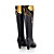  Leatherette Chunky Heel Knee High Boots Party/ EveningShoes