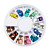  Quadrate Jewel Style Nail Act Nail Decorations