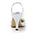  Satin Stiletto Heel Pointy Toe Slingbacks With Ruffles / Rhinestone Wedding Shoes (More Colors)