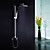  Elegant Shower Faucet with 8 inch Shower head + Hand Shower