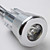  3W 170LM 6500K White LED Flexible Neck Mirror Light Bulb with LED Driver (85~265V)