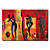  Hand-painted People Oil Painting with Stretched Frame