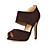  suède naaldhak peep toe pumps / sandalen party / 's avonds schoenen (meer kleuren)