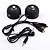  par de alto-falantes portáteis para iBall dsi, DS Lite, PSP e PSP Go (caixa de varejo, de 3,5 mm, preto)