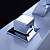  Contemporary Tub Faucet with Stainless Steel Spout + Hand Shower